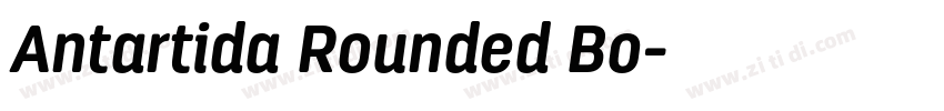 Antartida Rounded Bo字体转换 Antartida Rounded Bo字体转换